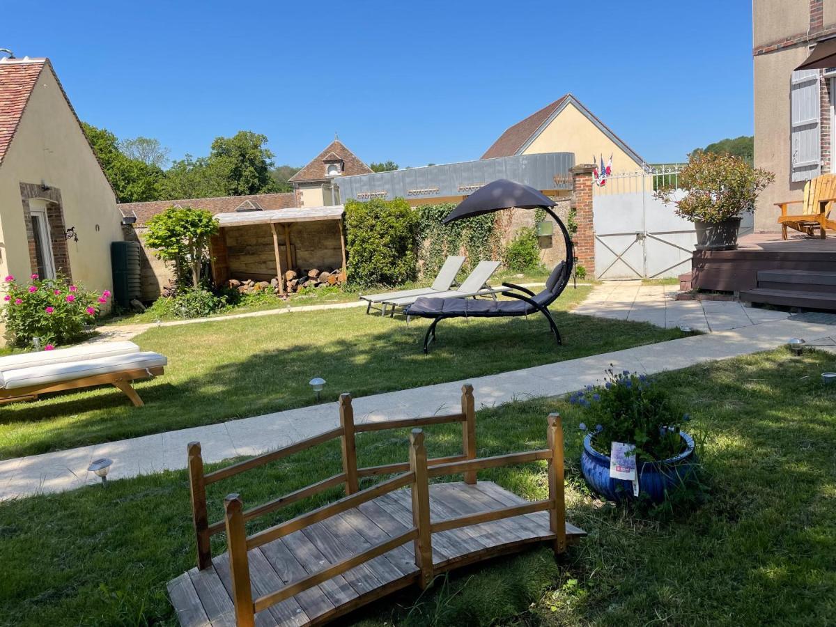 Villa Fontaine Avec Piscine Interieur Chauffee-Maison De Campagne Familiale -Ideal Vacances Ou Sejour Professionnel -3 Chambres-Bureau Separe -Lit Bebe - Parking Facile & Gratuit Exterior foto